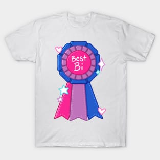 Best Bi Ribbon Bisexual Pride LGBTQ T-Shirt